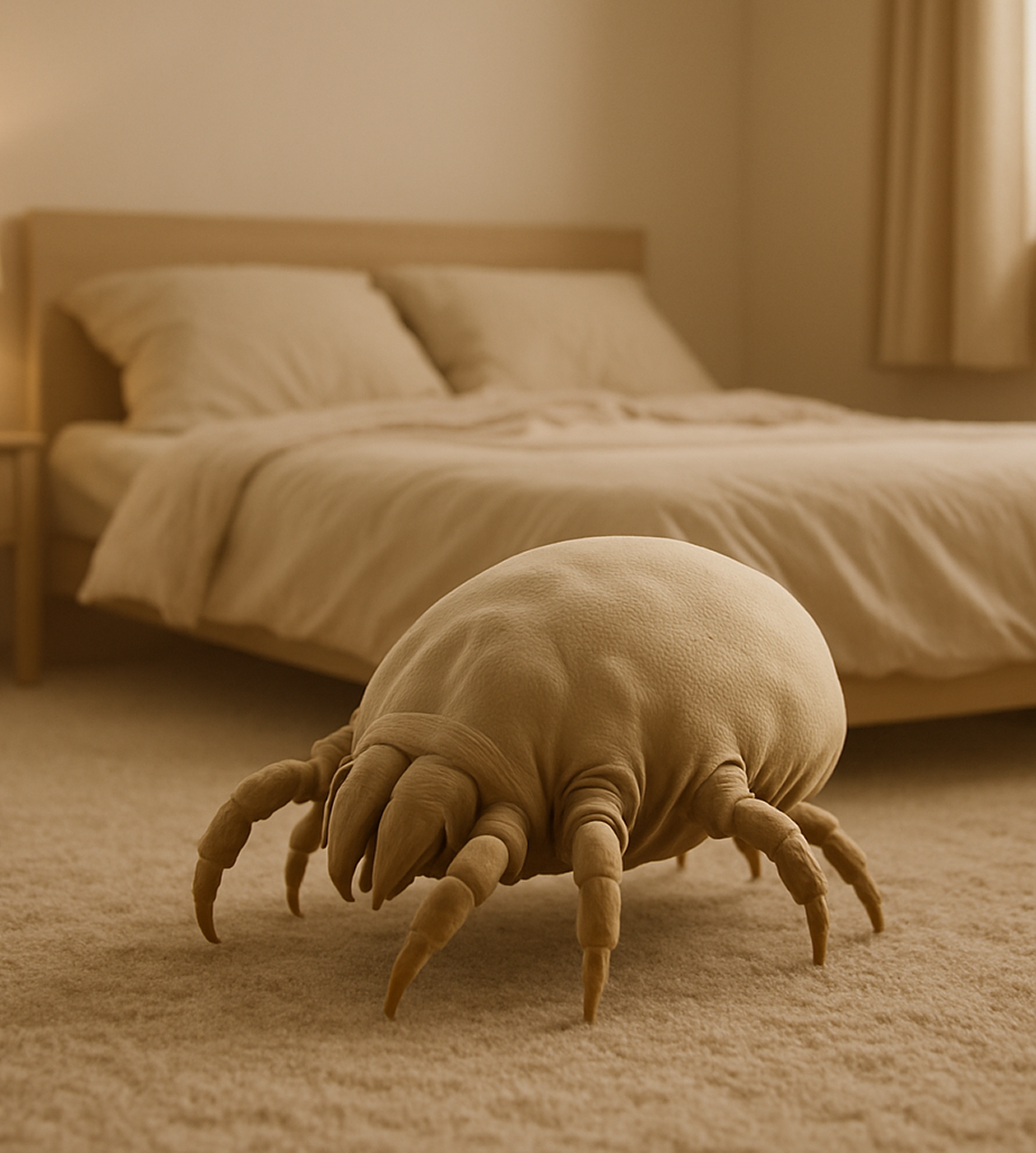 dust mite in bedroom beige tones.png