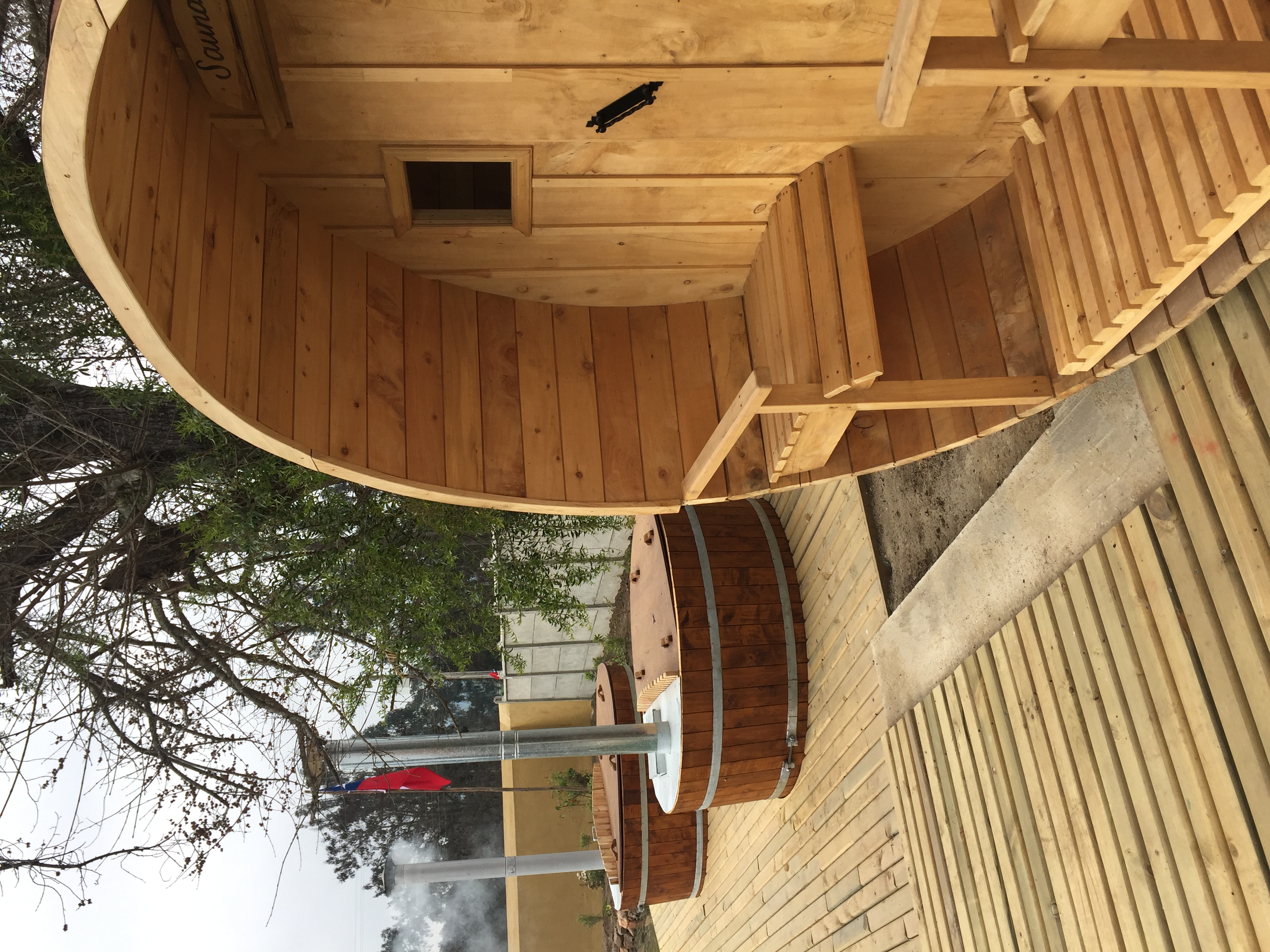 Entrada de sauna