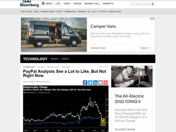BNN Bloomberg talks to Hans about investing in Paypal