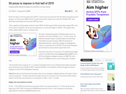 Morningstar interviews Hans about oil prices