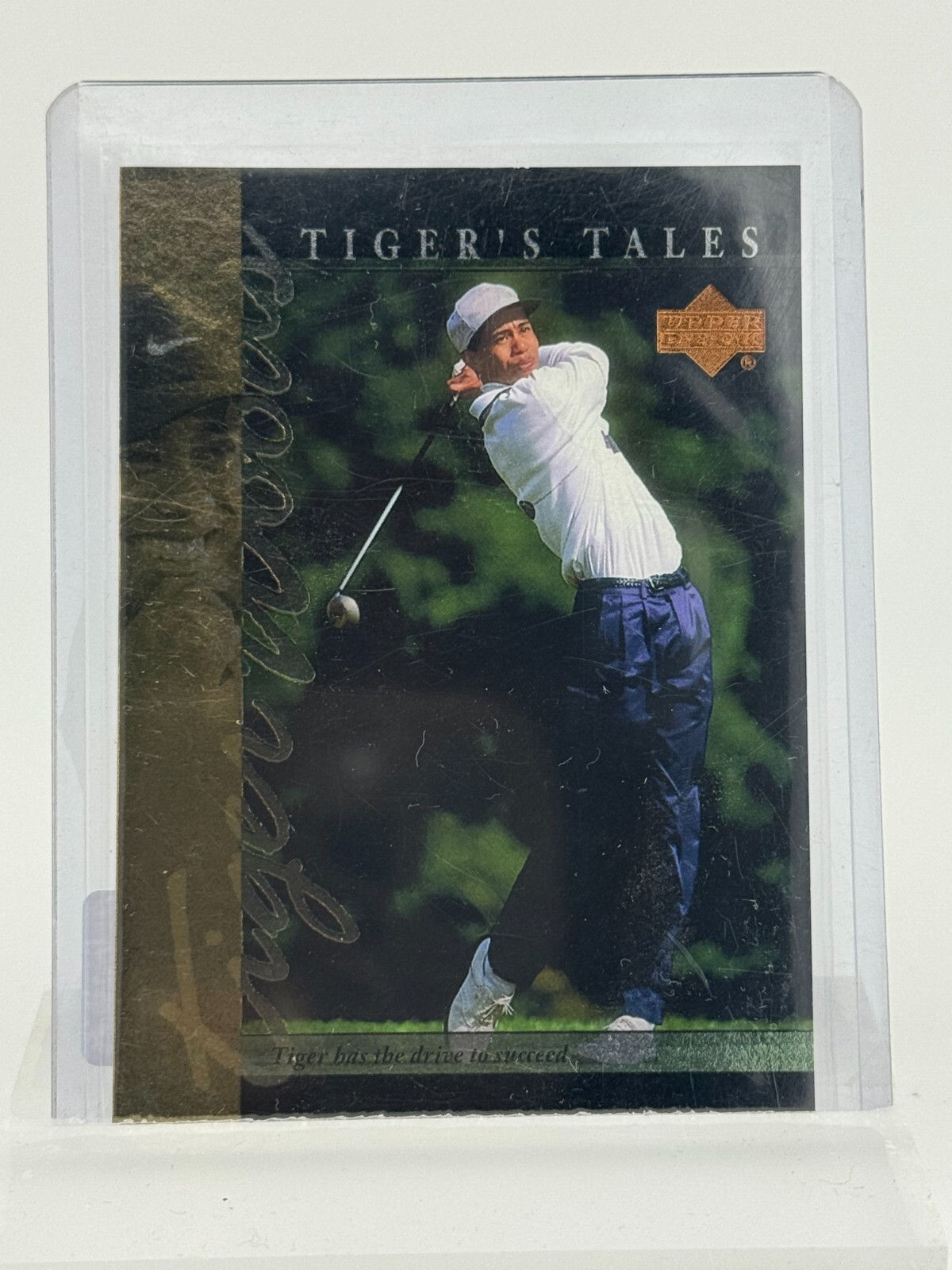 2001 Upper Deck Tiger's Tales - Tiger Woods #TT4