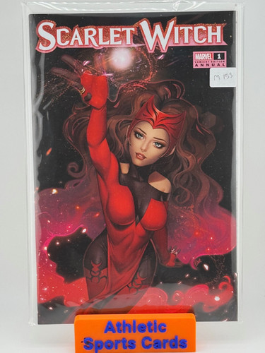 Scarlet Witch Annual #1 桃桃子表紙 アメコミリーフ Scarlet Witch Annual 1 George Perez Variant | eBay