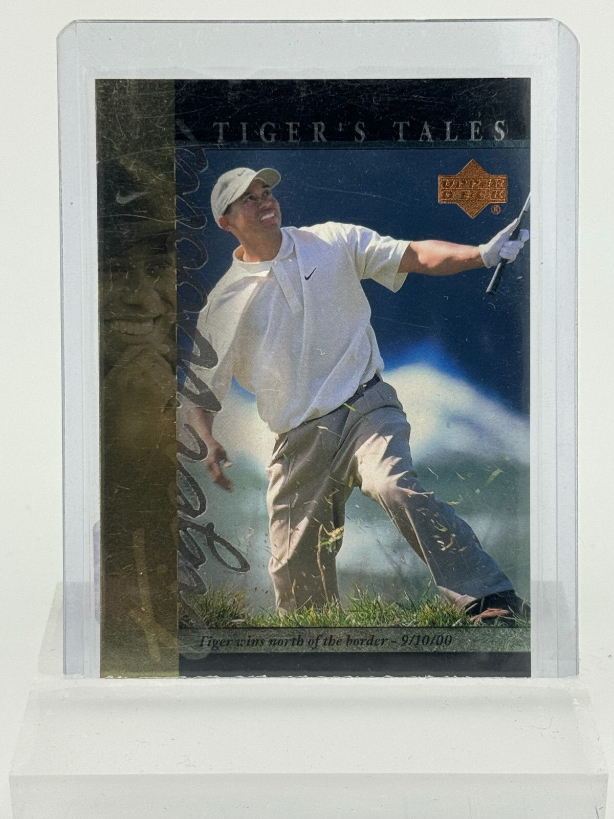 2001 Upper Deck Tigers Tales - Tiger Woods #TT29