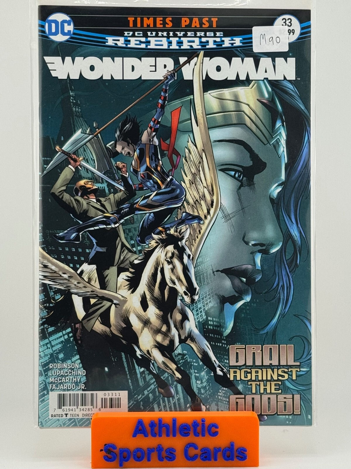 DC Universe Rebirth Times Past Wonder Woman Grail Against The Gods! #33