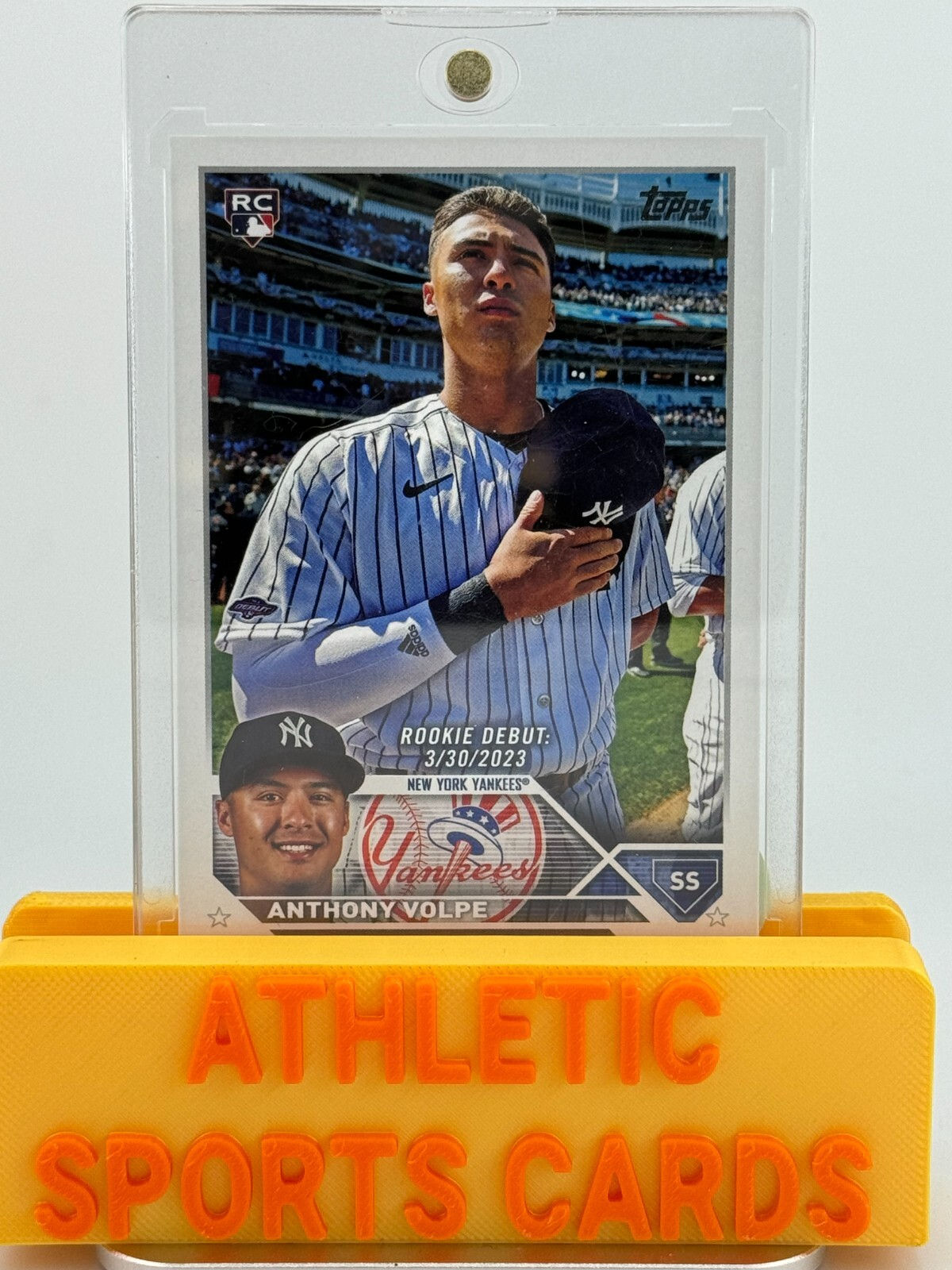 2023 Topps Update Series - Rookie Debut Anthony Volpe #US77 (RC)