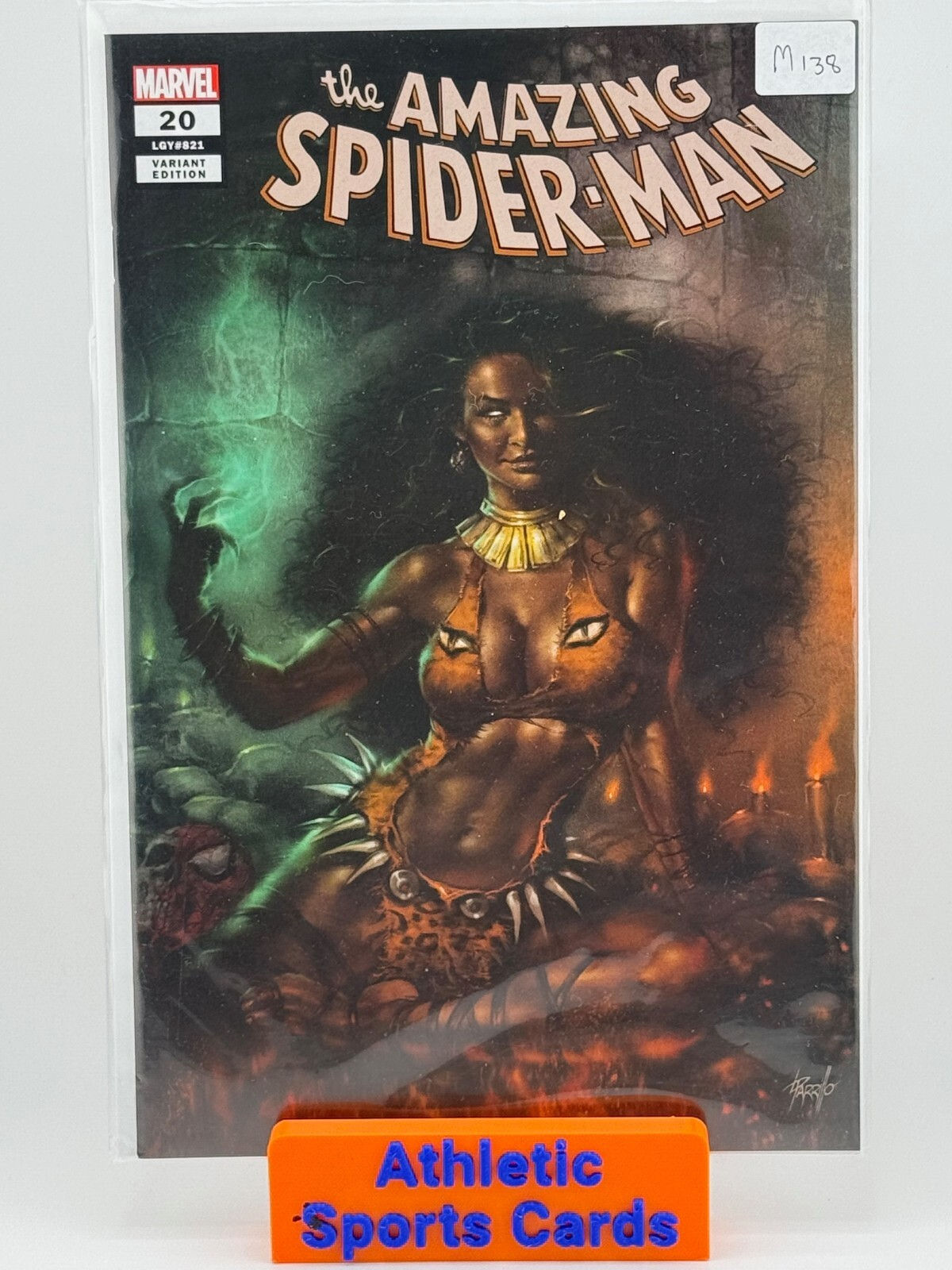 AMAZING SPIDER-MAN #20 LUCIO PARRILLO - COMICXPOSURE EXCLUSIVE - TRADE - LTD 300