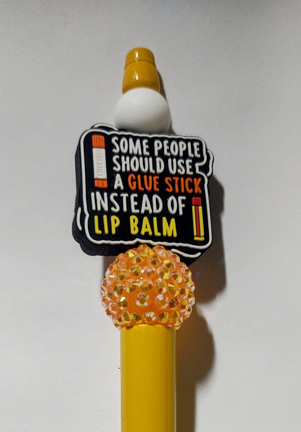Glue stick Beaded Pen