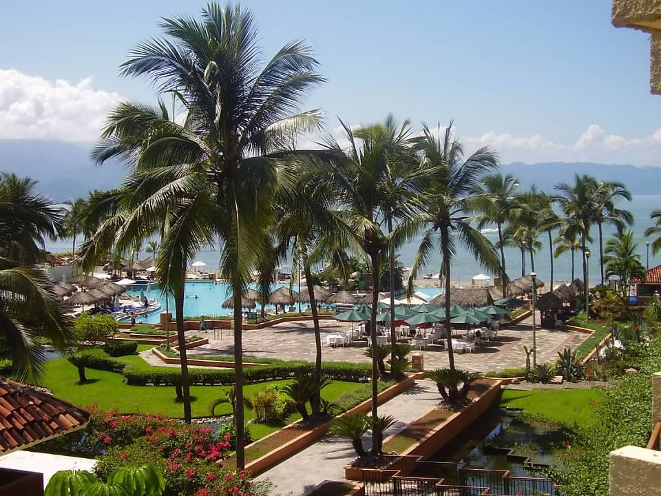 View from my room in Puerto Vallarta in 2006