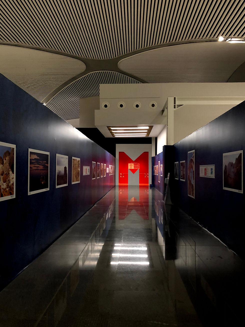 Sometimes airports have museums like in Istanbul