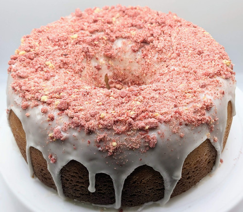 Strawberry Letter Kimmy Kakes RVA Strawberry Pound Cake Made