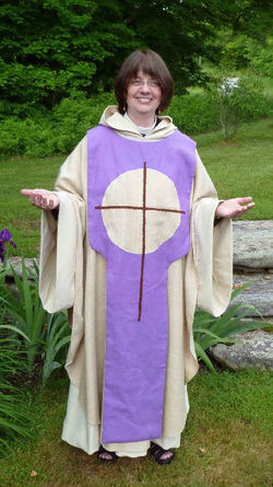 Jill's Lenten Chasuble