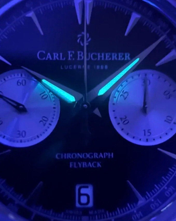 Thumbnail: Carl F. Bucherer Manero Flyback 40mm Black Dial Automatic