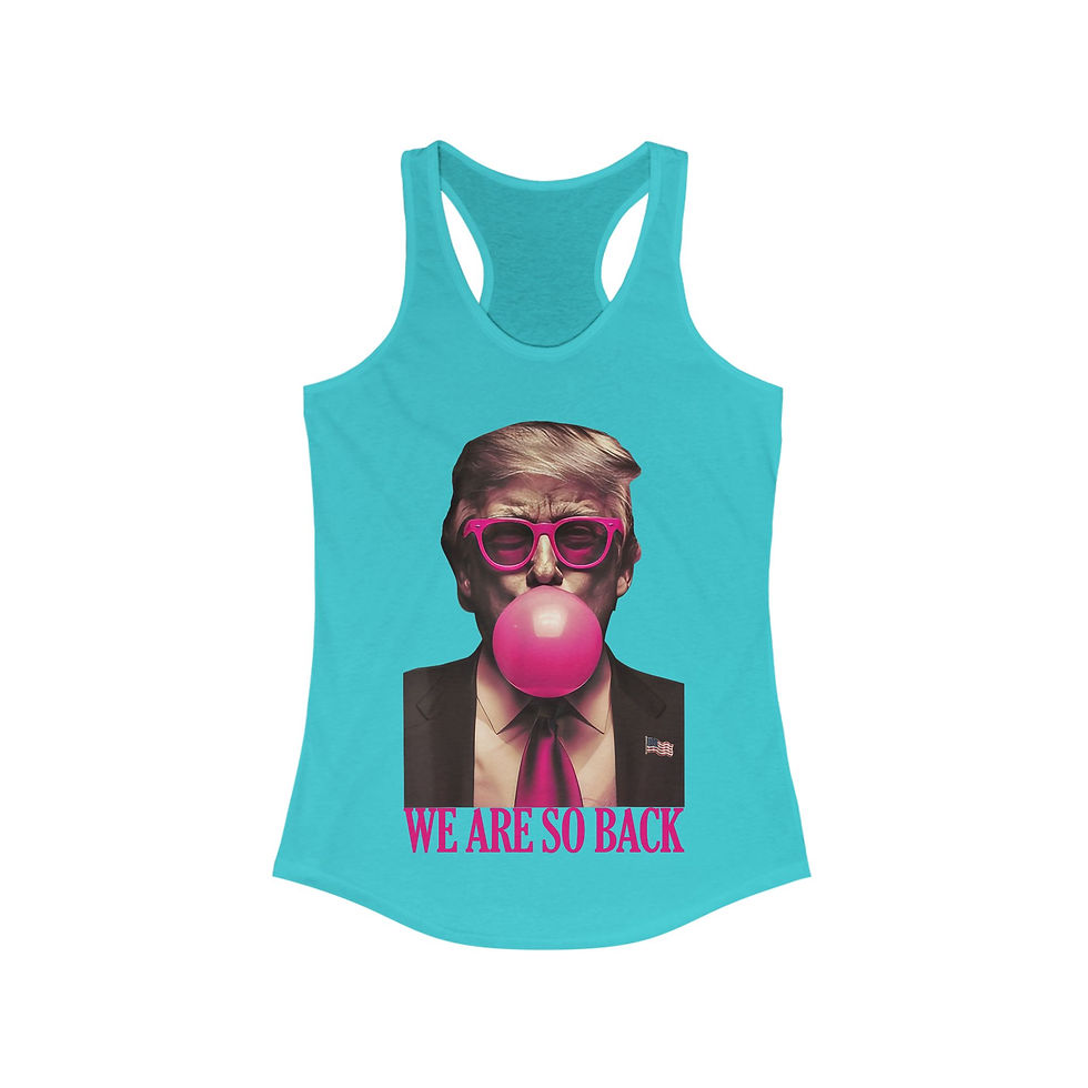 Thumbnail: Hot Seat - We Are So Back - Women's Fitted Racerback Tank 