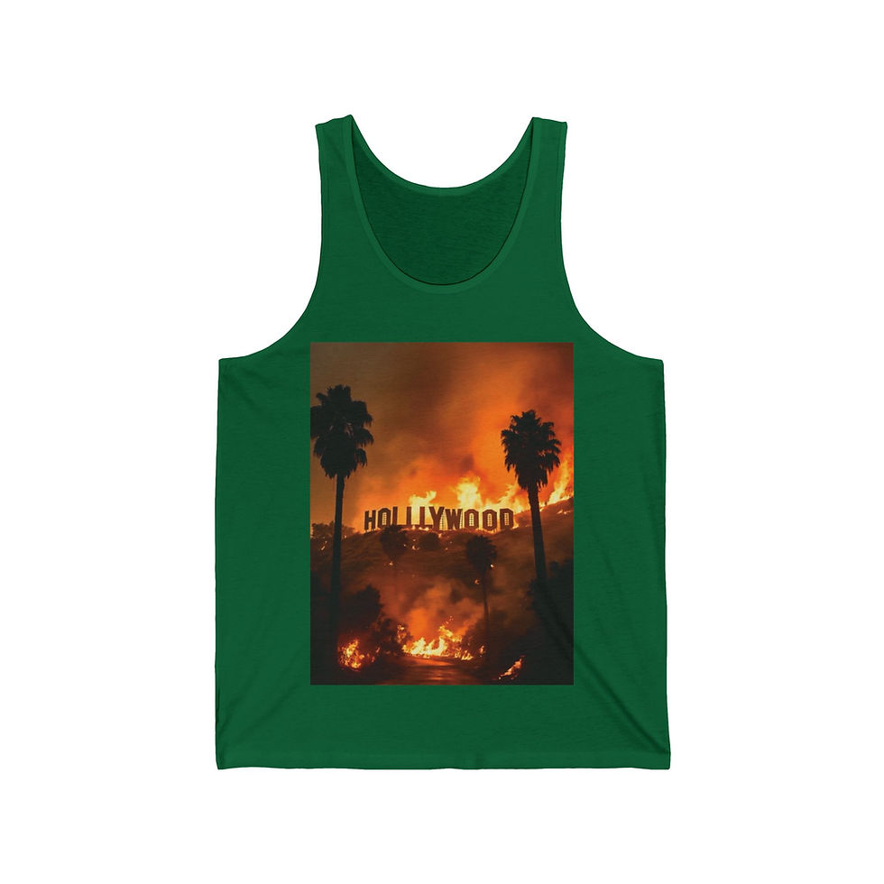 Thumbnail: Burn Hollywood Burn - Men's Jersey Tank