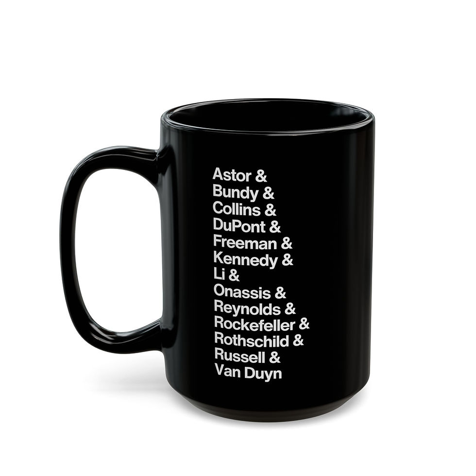 Thumbnail: 13 Bloodlines - 11oz or 15oz Black Mug