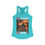 Thumbnail: Burn the Vatican - Women's Fitted Racerback Tank 