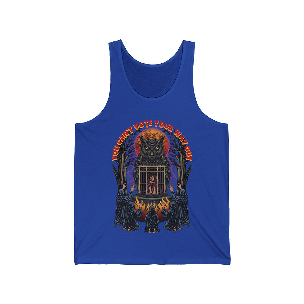 Thumbnail: Can't Vote Your Way Out - Men's Jersey Tank
