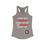 Thumbnail: Trump Was Convicted Before Epstein's List - Women's Fitted Racerback Tank 