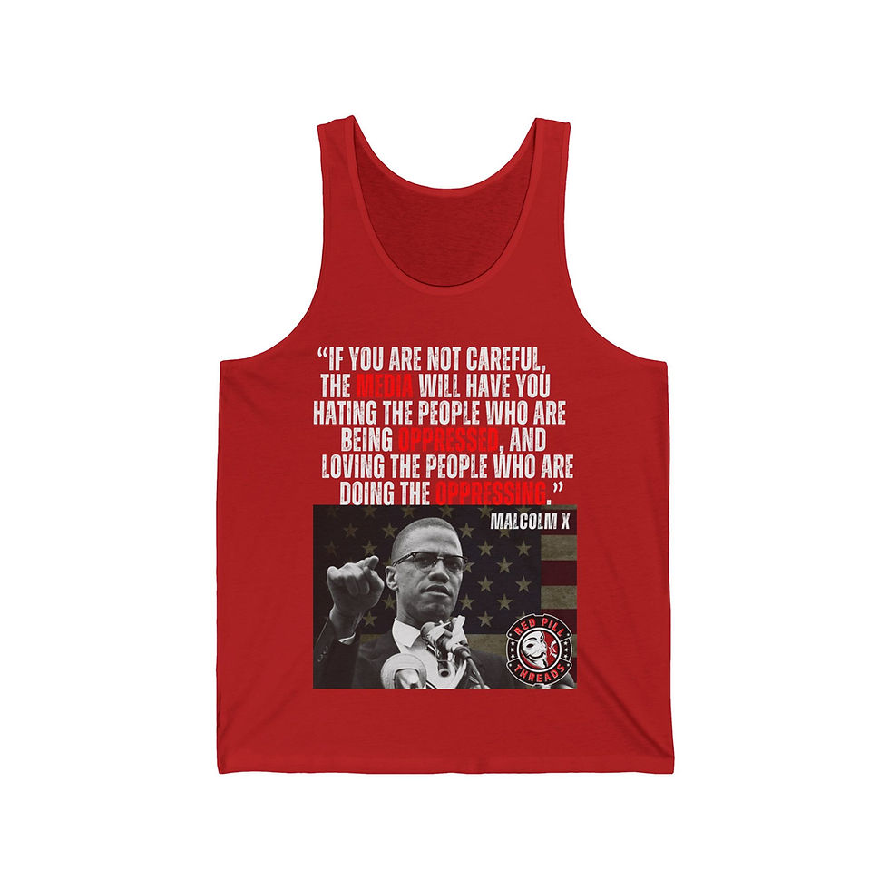 Thumbnail: Malcolm X - Men's Jersey Tank