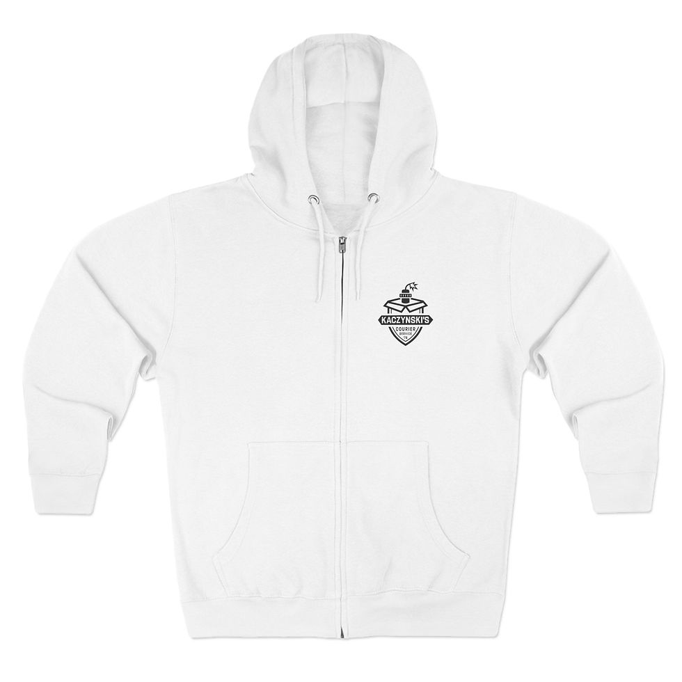 Thumbnail: Kaczynski's Courier Services - Unisex Zip Hoodie
