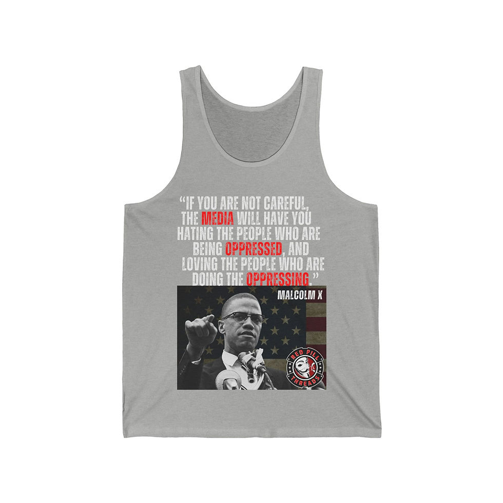 Thumbnail: Malcolm X - Men's Jersey Tank