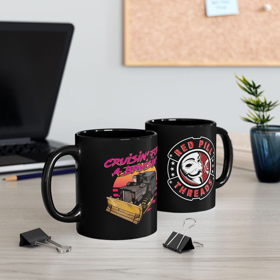 Thumbnail: Cruisin' for a Bruisin' - 11oz or 15oz Black Mug
