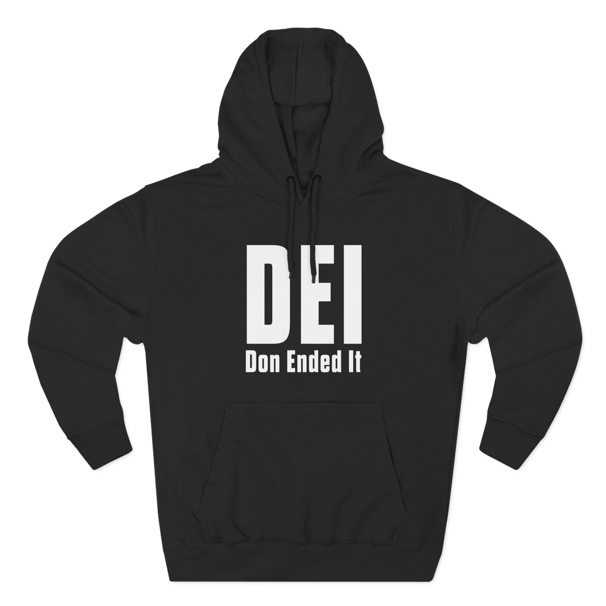 Hot Seat - DEI - Three-Panel Fleece Hoodie