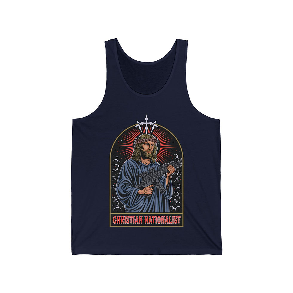 Thumbnail: Christian Nationalist - Men's Jersey Tank