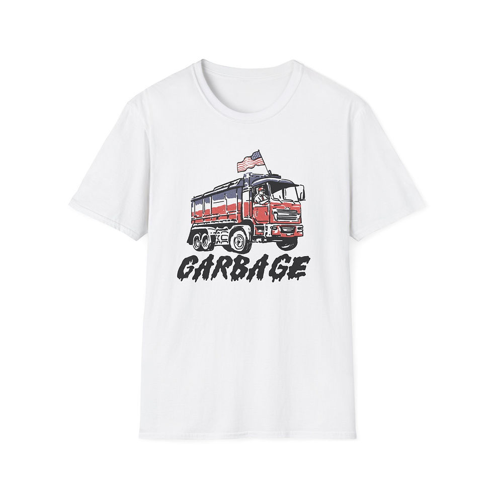 Thumbnail: Chad Prather - Garbage - Unisex Softstyle T-Shirt