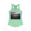 Thumbnail: Pedowood on Fire - Women's Fitted Racerback Tank 
