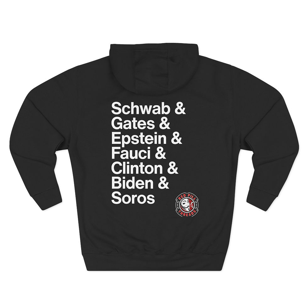 Harbingers of Death - Three-Panel Fleece Hoodie