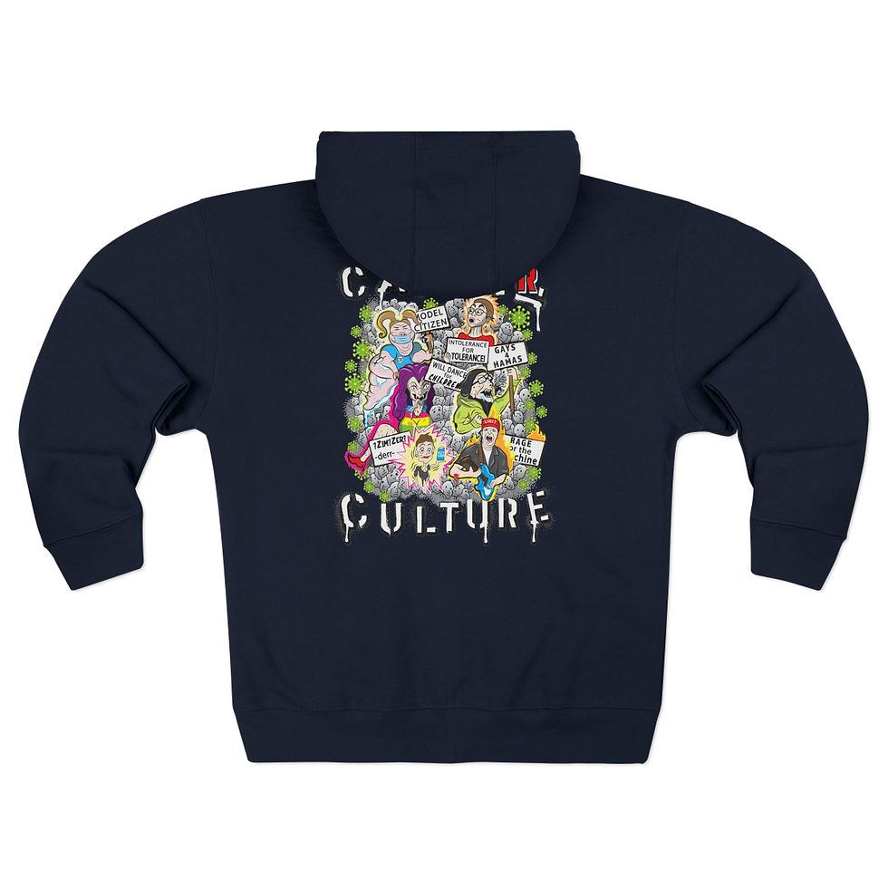 Thumbnail: Cancer Culture - Unisex Zip Hoodie