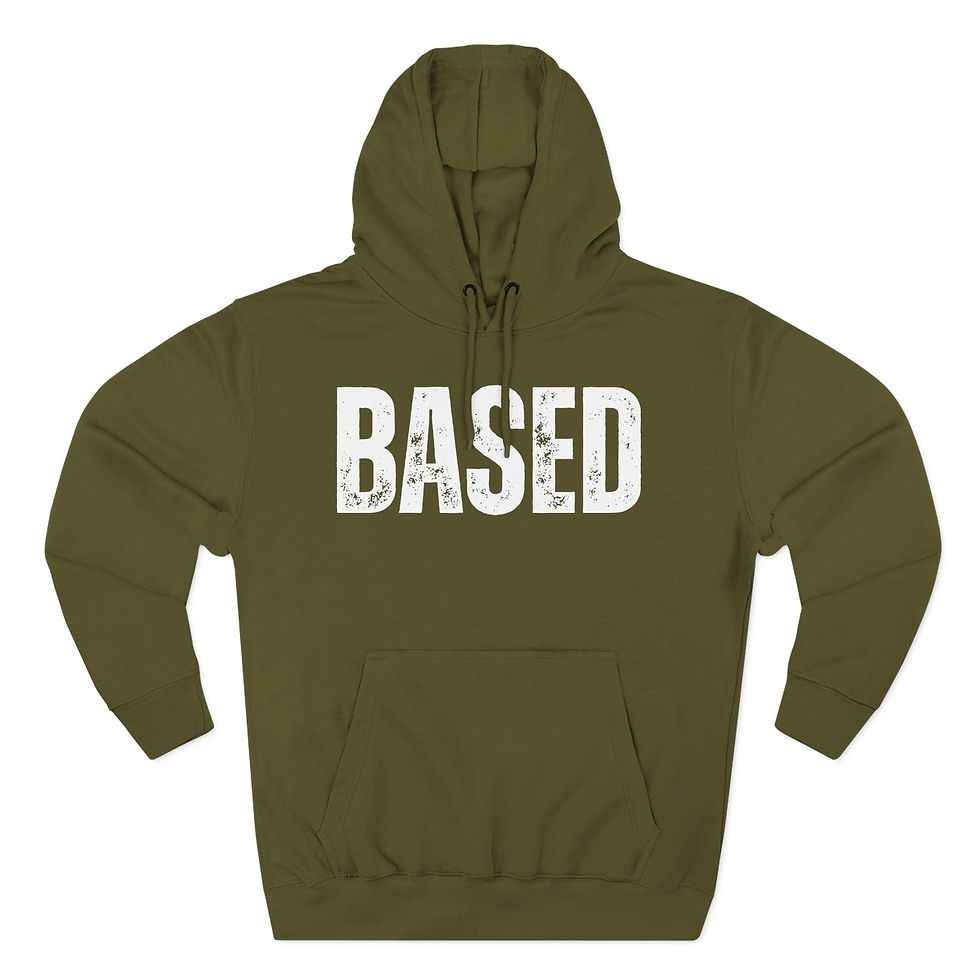 Thumbnail: Based - Three-Panel Fleece Hoodie
