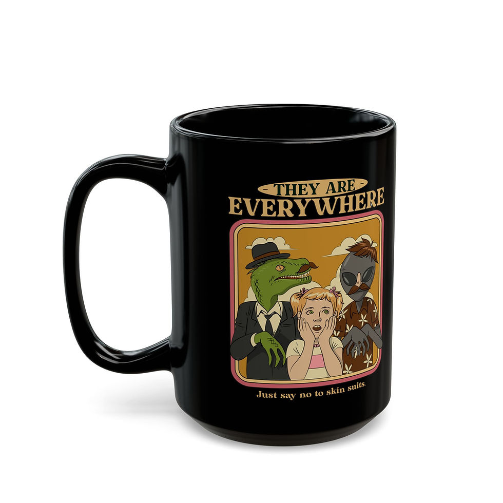 Thumbnail: Skin Suits -  11oz or 15oz Black Mug