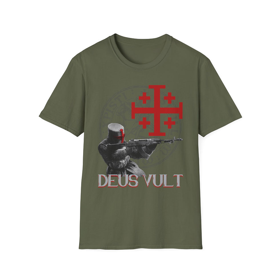 Thumbnail: Deus Vult - Unisex Softstyle T-Shirt