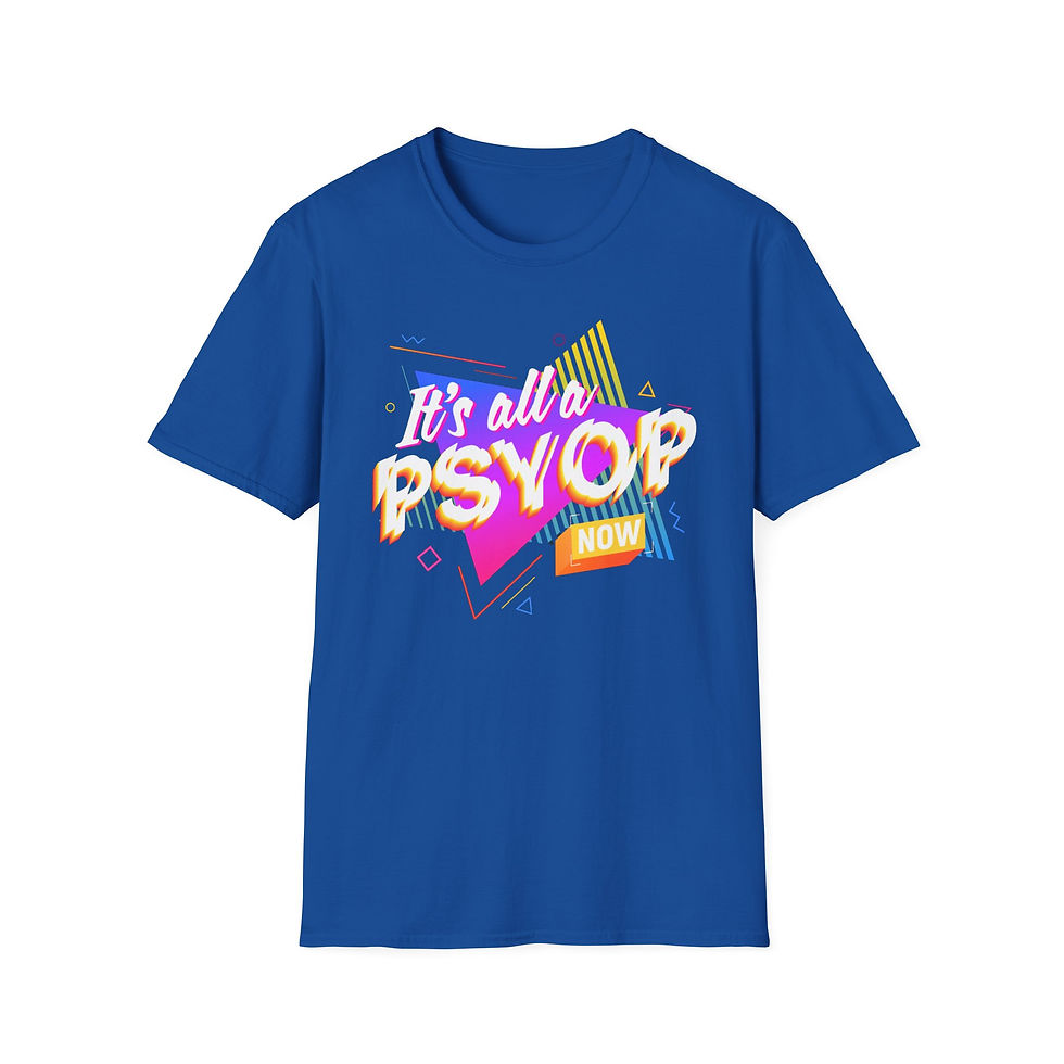 Thumbnail: It's All a  Psyop - Unisex Softstyle T-Shirt
