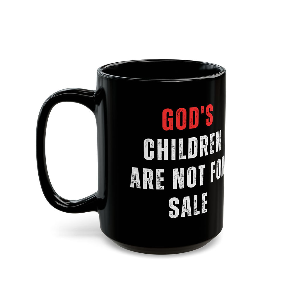 Thumbnail: God's Children - 11oz or 15oz Black Mug