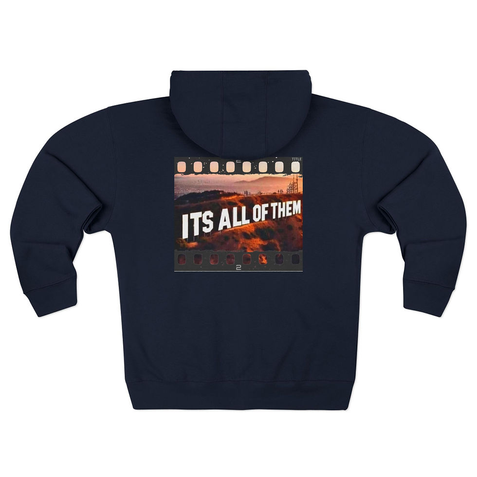Thumbnail: It's All Of Them - Unisex Zip Hoodie
