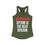 Thumbnail: The Next Bitcoin - Women's Fitted Racerback Tank 