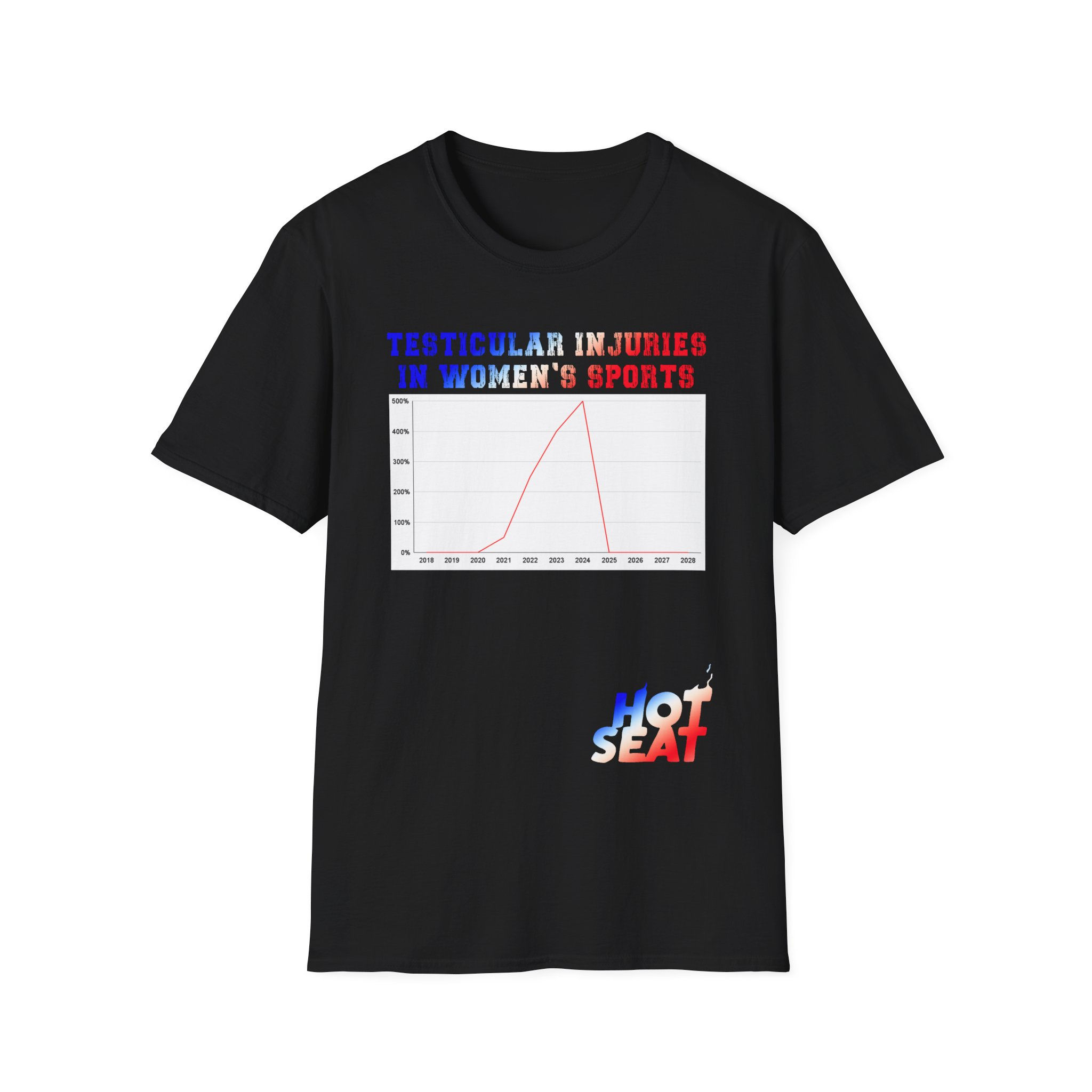 Hot Seat - Women's Sports - Men's Softstyle T-Shirt