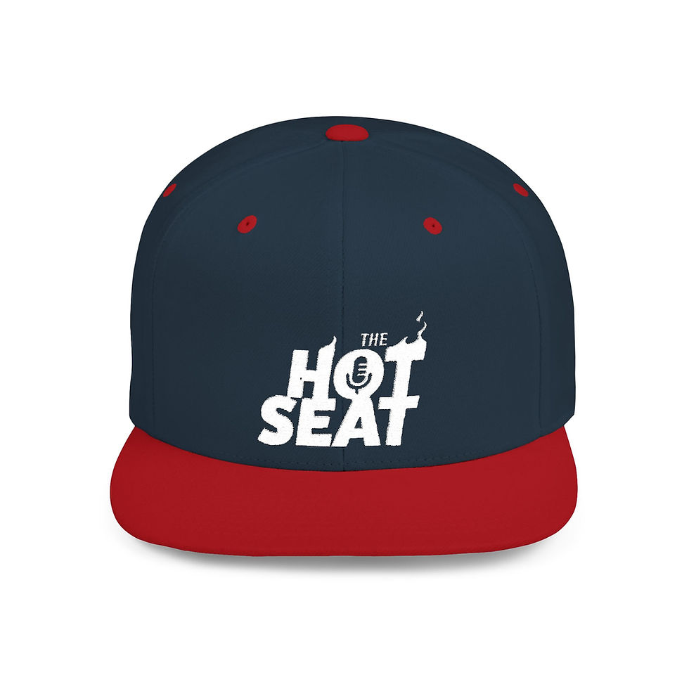 Thumbnail: Hot Seat - Logo - Flat Bill Snapback