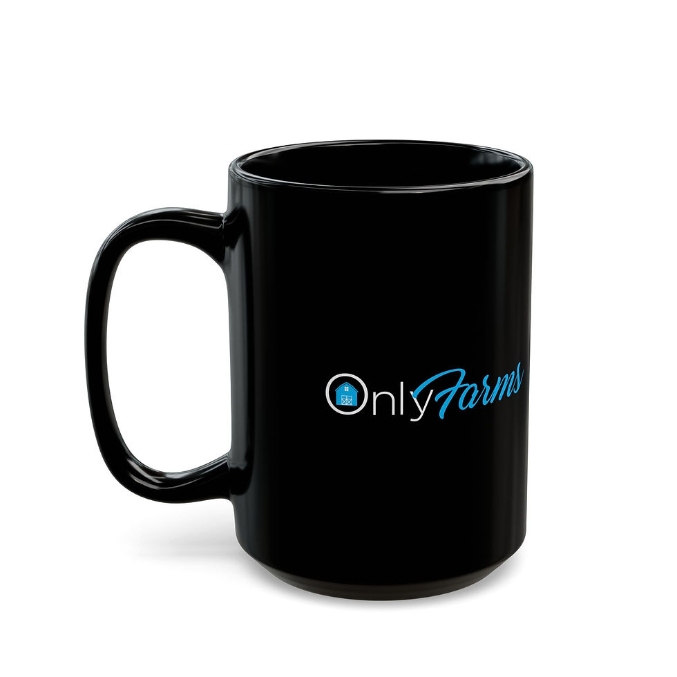 Thumbnail: OnlyFarms - 11oz or 15oz Black Mug
