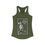 Thumbnail: We're Watching You - Women's Fitted Racerback Tank 