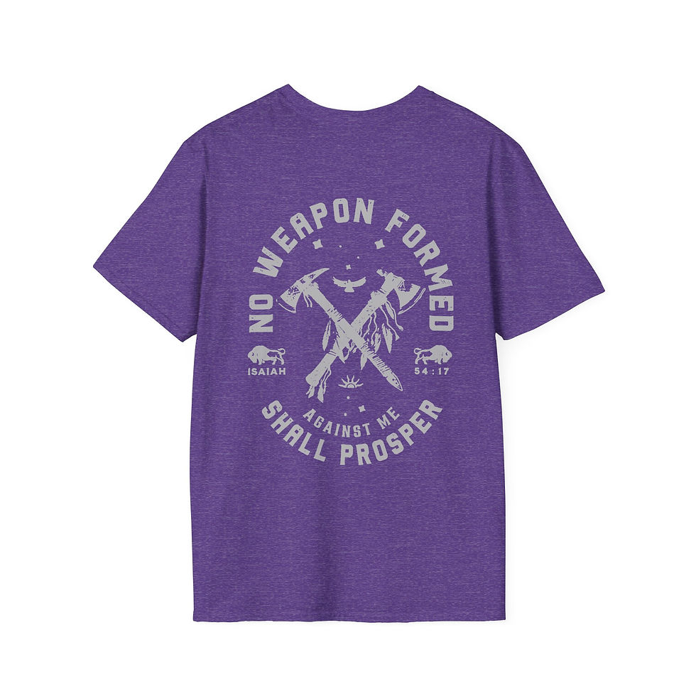 Thumbnail: Chad Prather - No Weapon Formed - Unisex Softstyle T-Shirt