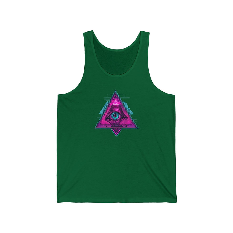 Thumbnail: Illuminatipunk - Men's Jersey Tank