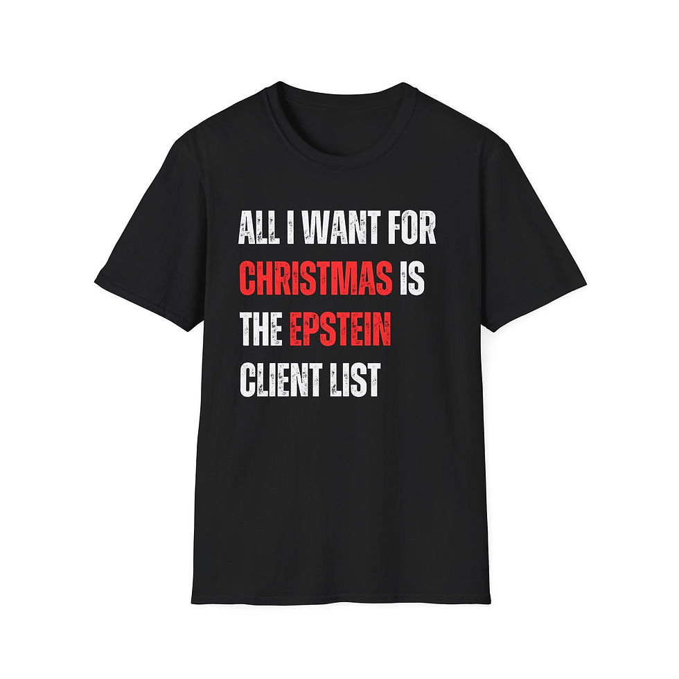 All I Want For Christmas - Unisex Softstyle T-Shirt