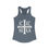 Thumbnail: Christ Conquers - Women's Fitted Racerback Tank 