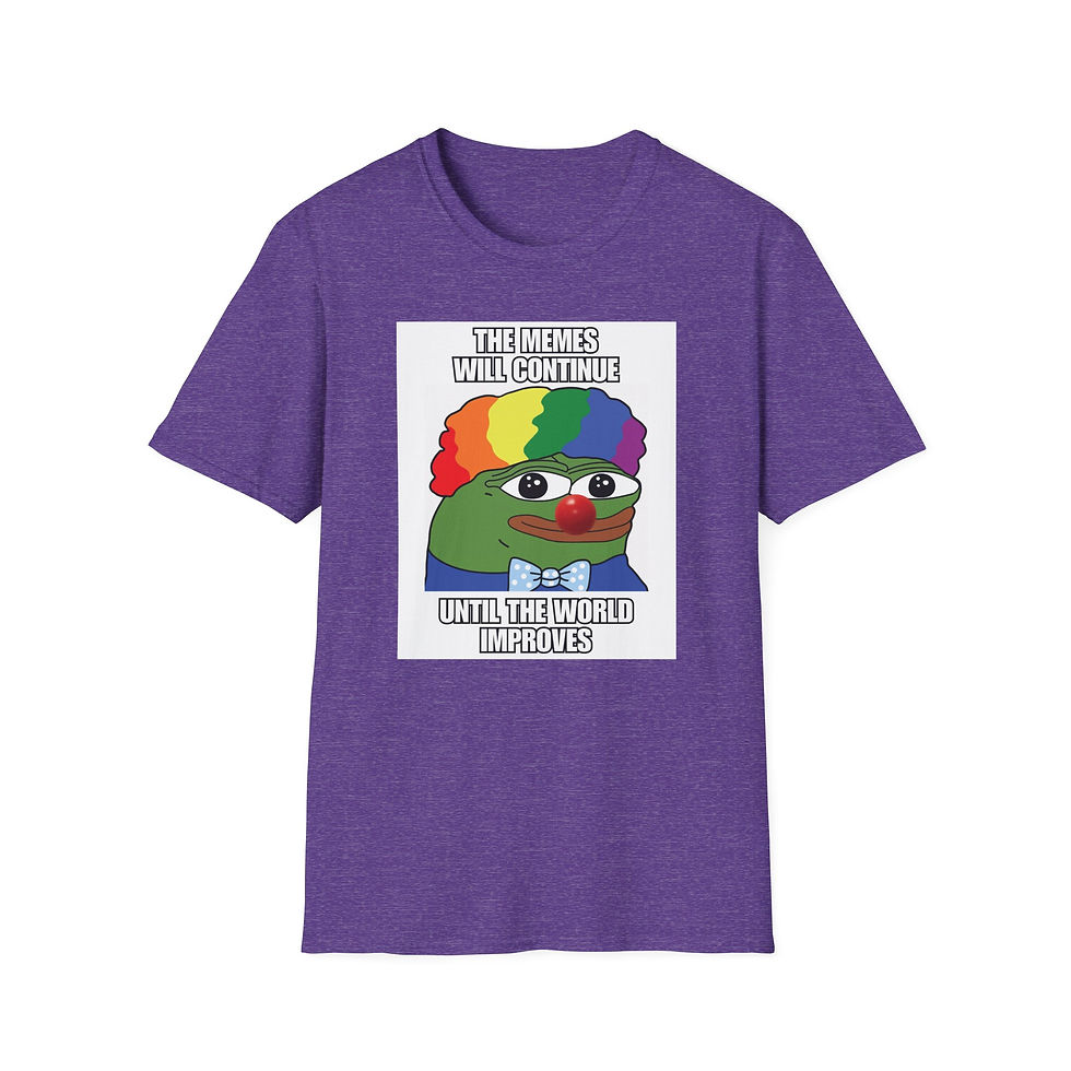 Thumbnail: Benpod  - Memes Continue - Unisex Softstyle T-Shirt
