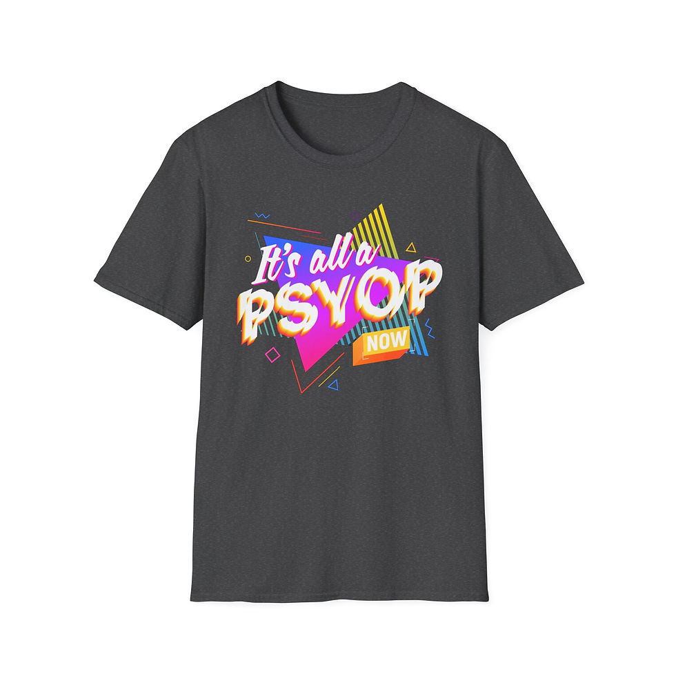 Thumbnail: It's All a  Psyop - Unisex Softstyle T-Shirt