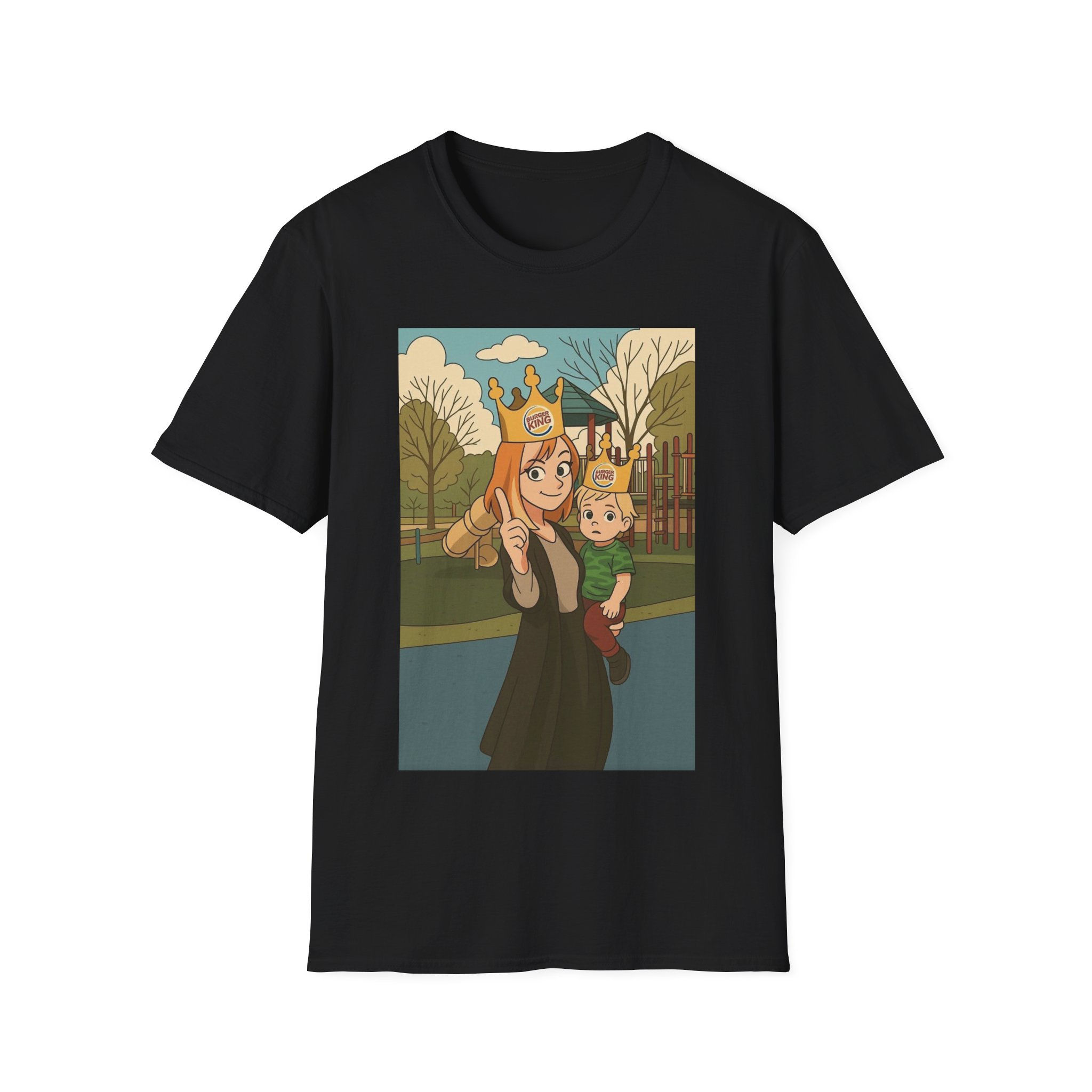 WP - Queen of the Playground - Unisex Softstyle T-Shirt